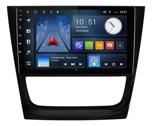 Estéreo 2gb Carplay For Volkswagen Vw Gol Saveiro 2014-2016