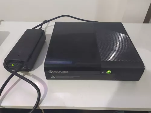 Xbox 360 Super Slim Original Bloqueado Completo Para Jogar Com Jogo