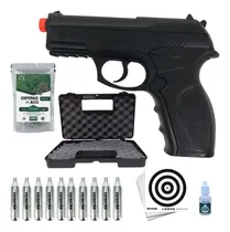 Comprar Pistola Pressão Co2 C11 Bbs Aço 6mm 200 Esferas + 10 Co2