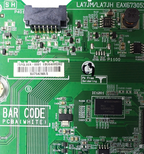 Main Lg 40lv560h-ua Ebu64095302 (Usado)