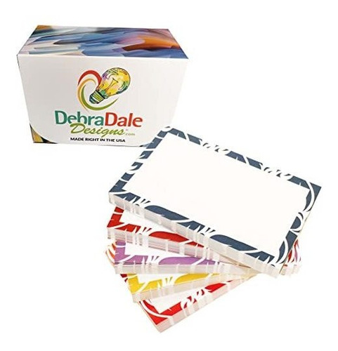 Debra Dale Designs - 200 Unruled 4  X 6  Tarjetas De Índice 