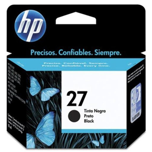 Cartucho De Tinta Hp 27 Preto C8727ab  