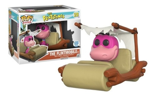 The Flintmobile With Dino Pop Funko #28 - Pop! Rides