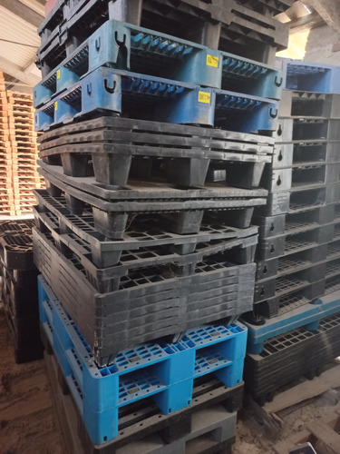 Pallet Palet Plásticos 1,2 Mt X 0.8 Mt