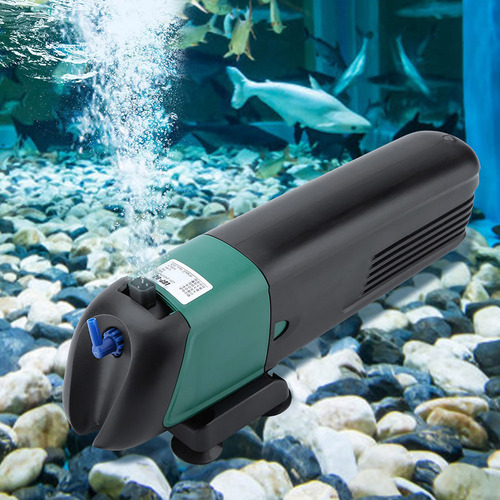 Lámpara Esterilizadora Uv Con Filtro De Acuario, Bomba De Ox