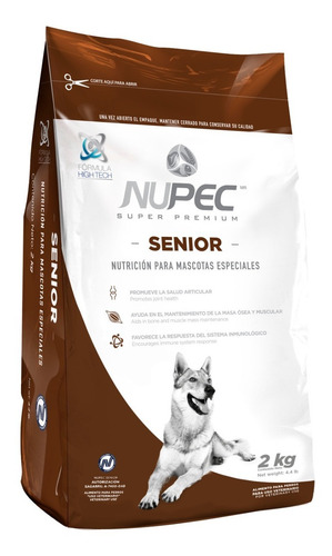 Imagen 1 de 1 de Nupec Senior 2kg