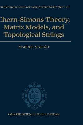 Libro Chern-simons Theory, Matrix Models, And Topological...