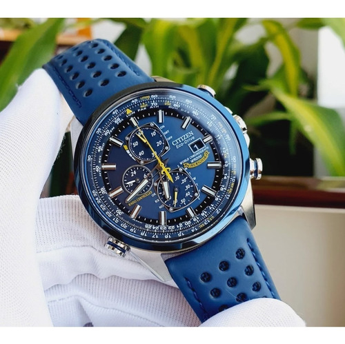 Reloj Citizen Eco-drive Hombre At8020-03l Blue Angels Zafiro