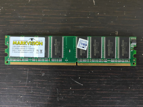 Memória 1gb Markvision Ddr400 Para Pc Desktop