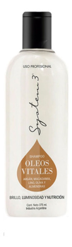 Shampoo System 3 Óleos Vitales X 375 Ml
