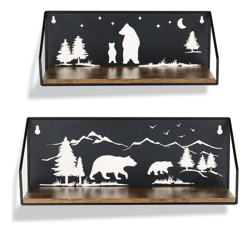 Walasis Shelf Bear Wall Decor - Estantes De Cabina Para Bano