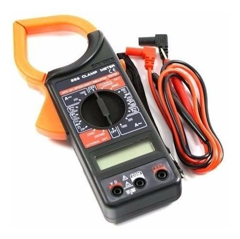 Pack 2 Tester Multitester Amperimetro De Pinza Dt-266