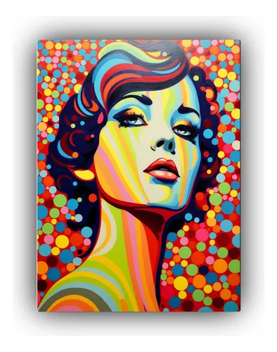 comprar 40x50cm Cuadro De Papel Filigrana Estilo Pop Art Flores