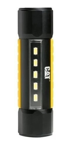 Imagen 4 de 7 de Linterna Táctica De Mano Cat 2 Haz De Luz 275/200 Lúmen Iman
