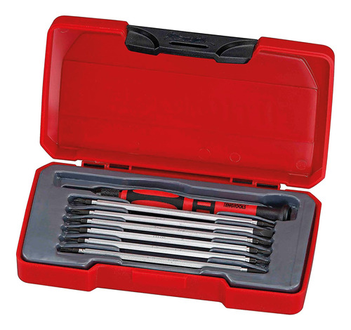 Teng Tools Juego De Minidestornilladores De 8 Piezas - Tm708