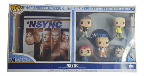 Funko Pop! Nsync 19 Jc Chasez Lance Bass Justin Joey Chris