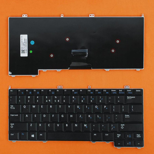 . . Reemplazo De Laptop Keyboard Compatible Latitude E7240