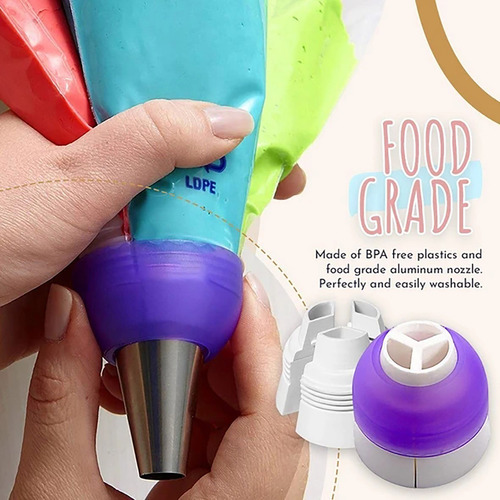 I Easybake Tri Color Coupler Large Cake Converter