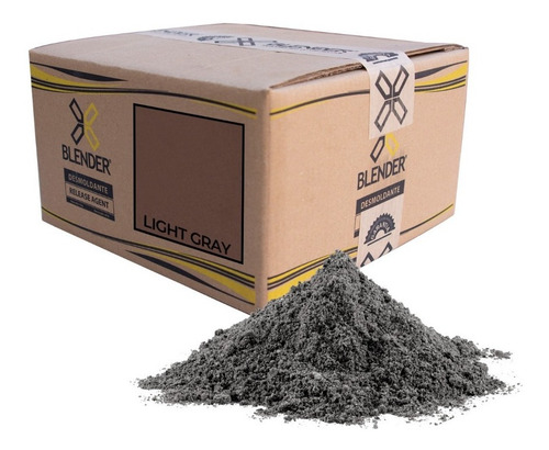 Desmoldante Para Concreto Estampado 9 Kg Color Light Gray