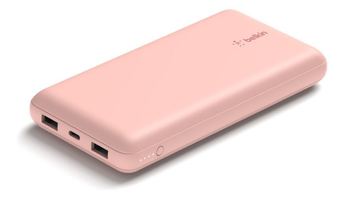 Batería Portátil 20k Usb C & A - Rosa