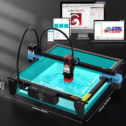 Máquina De Grabado Láser De Diodo Twotrees Tts-10 Pro