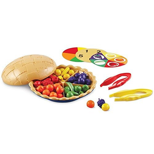 Learning Resources Super Sorting Pie, 68 Piezas