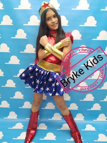 Disfraz Niña Mujer Maravilla Disfraces Halloween Wonder Woma