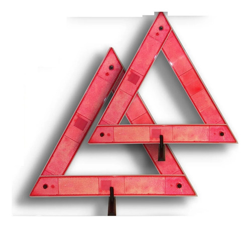 Imagen 4 de 10 de Baliza Reglamentaria Triangulo Reflectiva Vtv Factura A