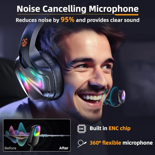 Pack De Auriculares Gaming Con Micrfono Cancelacin Ruido