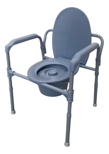 Silla Sanitaria Inodoro Ajustable 3 En 1 Multiusos