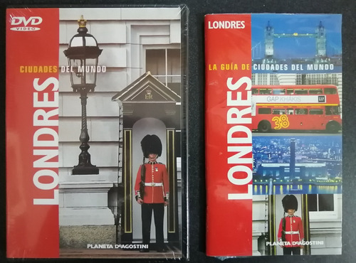  Ciudades Del Mundo Londres Libro Guia  Y Dvd Ed Planeta