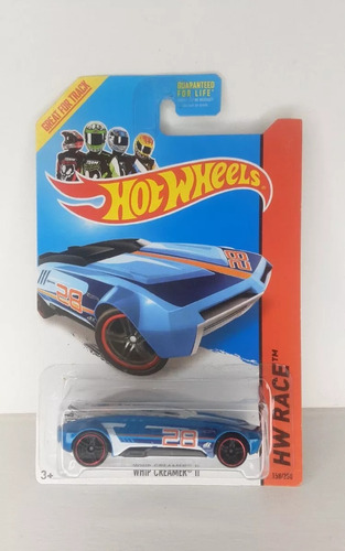 Hot Wheels Hw Race Whip Creamer Ii Blue 2013 Diecast Car New