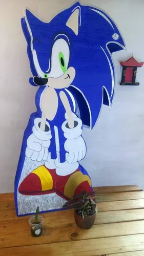 comprar Piñatas De Sonic Y Mine Craft Sonic Piñatas