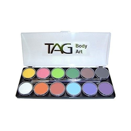 Tag Face Paint Palette Regular 12 Colores