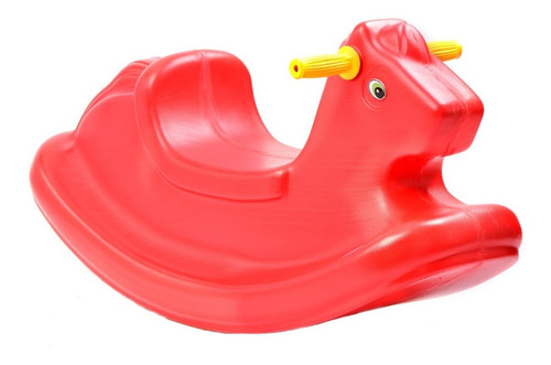Imagen 3 de 10 de Caballito Mecedor Rodacross + Tobogan Junior 3 Niveles
