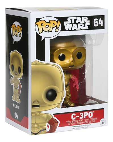 Boneco Funko Pop! Star Wars - C-3po #64