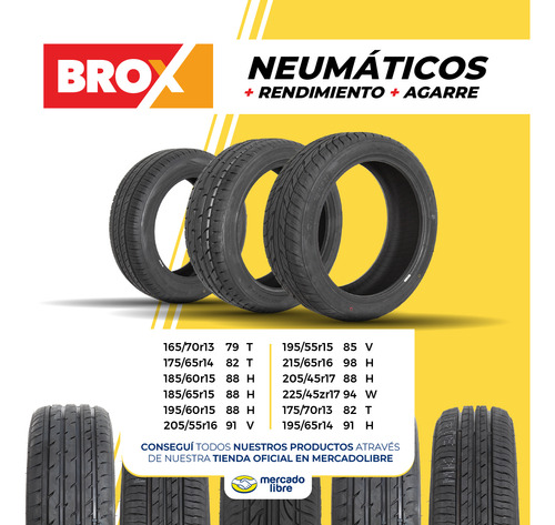 Neumatico 205/45r17 88h Índice De Velocidad H