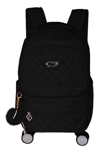 Mochila Rodinhas Meninas Unicórnio Escolar Notebook 360 2020