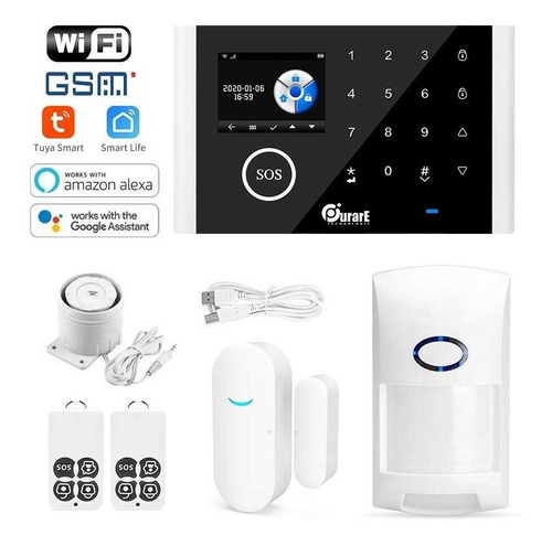 Kit Alarma Casa Gsm 3g Wifi Sin Contrato Completa Sensores