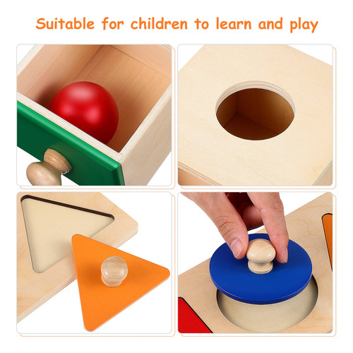 Material Didáctico Montessori De Madera