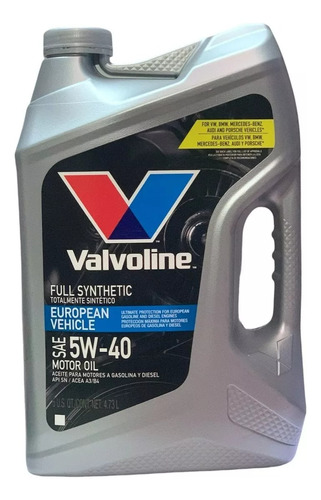 Valvoline Advanced 5w40 Sintético X 5lts