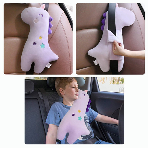 Almohada De Cinturón De Seguridad Para Niños De Unicornio