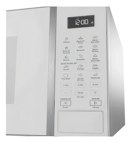 Micro-ondas Brastemp 32 Litros Com Menu Gourmet - Bms46 127v