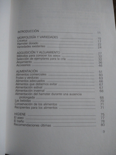El Hámster - Editorial De Vecchi (españa) - Libro Agotado