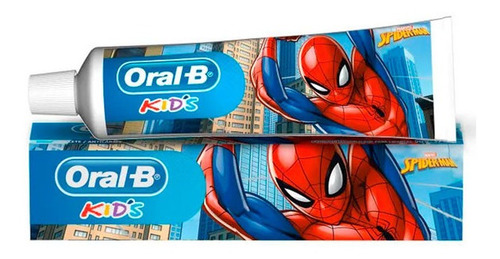 Imagen 2 de 7 de Pasta Dental Oral B Pro Salud Kids Spiderman X 50 Gr
