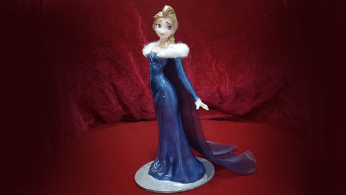 Escultura De Vestido De Hielo De Elsa De Frozen