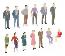 Comprar Maquetas De Trenes, Figuras Pintadas A Escala 1:50 De Person