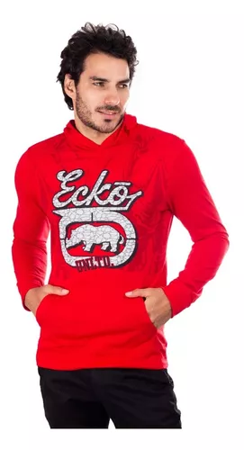 Sudadera Ecko Unltd Original Roja Caliente