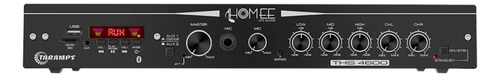 Kit Som Ambiente Amplificado Ths 4600 4 Caixas Som Jbl C521p