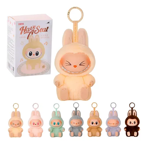 comprar Labubu Have A Seat Muñeca Original Peluche Sorpresa - El Rey
